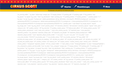 Desktop Screenshot of cirkusscott.se